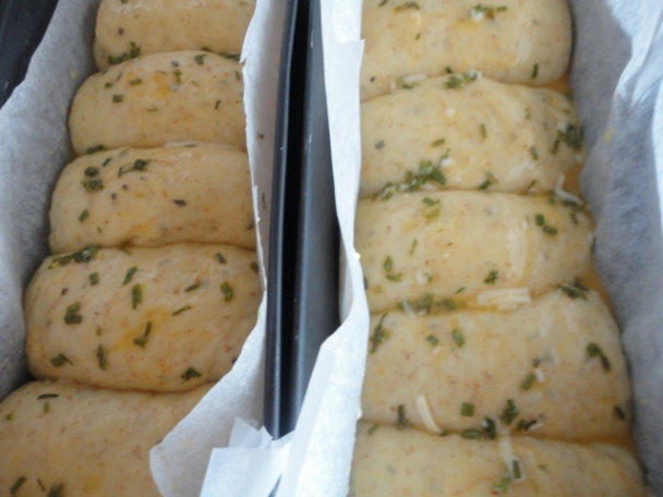 Bryndzovo-syrové bochníčky s kváskom Tangzhong (fotorecept) - obrázok 8