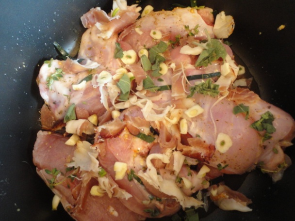 Domáci zajac v horčicovo-bylinkovej omáčke (fotorecept) - obrázok 2