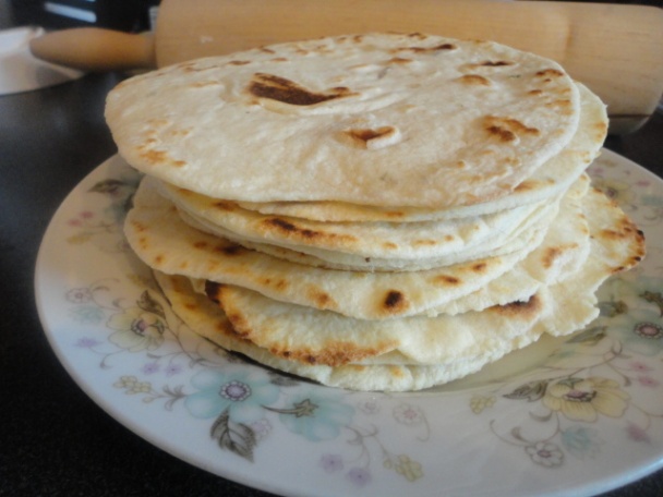 Domáce tortily s kelovým šalátom (fotorecept) - obrázok 11