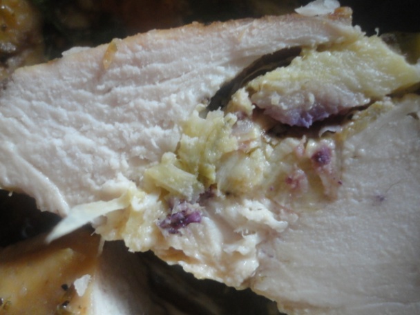 Kuracie prsia plnené kozím syrom a artičokmi (fotorecept) - obrázok 11