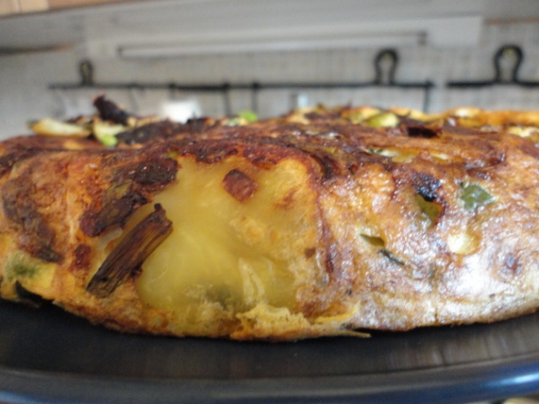 Tortilla so špargľou a hráškom (fotorecept) - obrázok 10