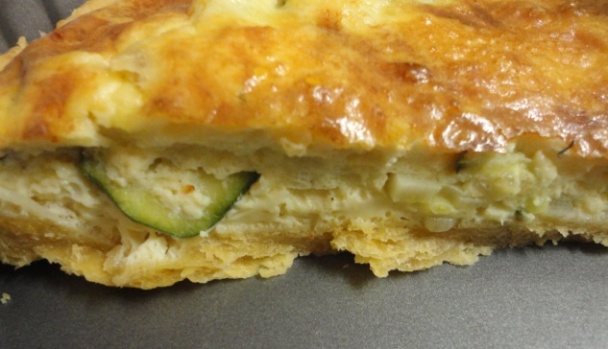 Cukinový slaný koláč zo Sardínie (fotorecept) - obrázok 14