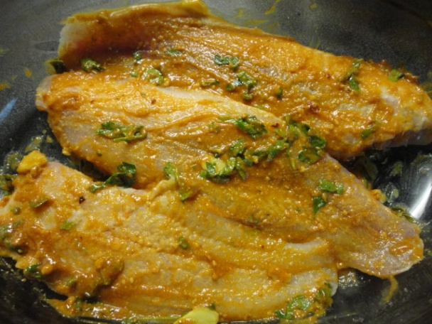 Ryba v arašidovej marináde (fotorecept) - obrázok 4