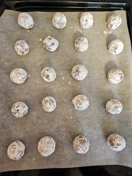 Crinkles s horkou čokoládou (fotorecept) - obrázok 5