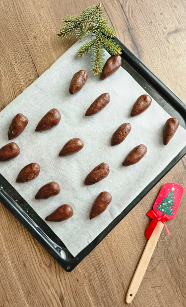 Vianočné zasnežené šišky (fotorecept) - obrázok 3