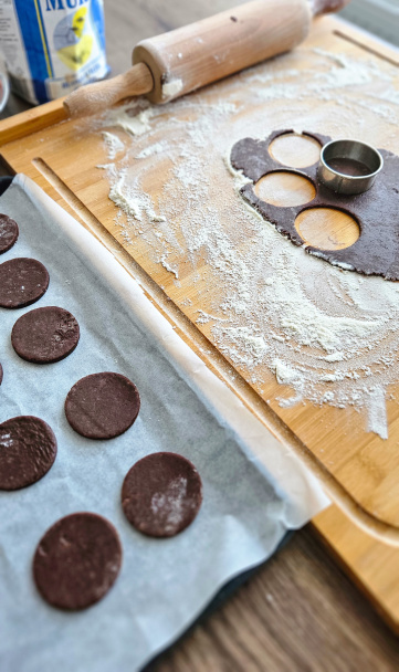 Išelské koláčiky (kolieska) (fotorecept) - obrázok 2