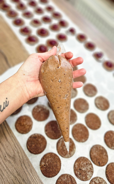 Išelské koláčiky (kolieska) (fotorecept) - obrázok 3