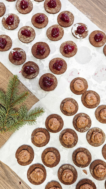 Išelské koláčiky (kolieska) (fotorecept) - obrázok 4