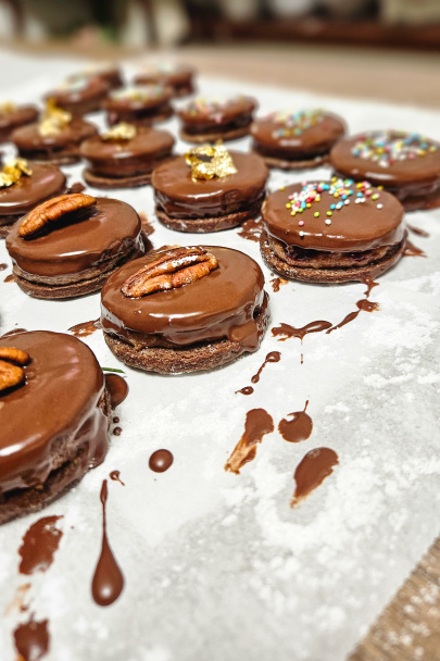 Išelské koláčiky (kolieska) (fotorecept) - obrázok 5