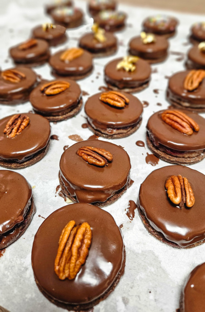 Išelské koláčiky (kolieska) (fotorecept) - obrázok 6