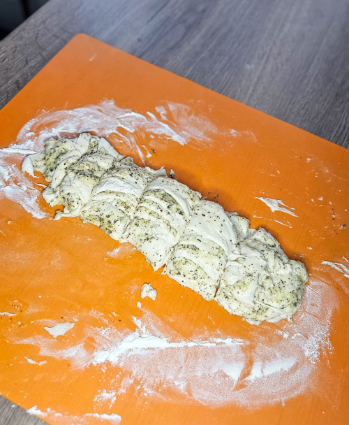 Výborný cesnakový trhací chlebík (fotorecept) - obrázok 3