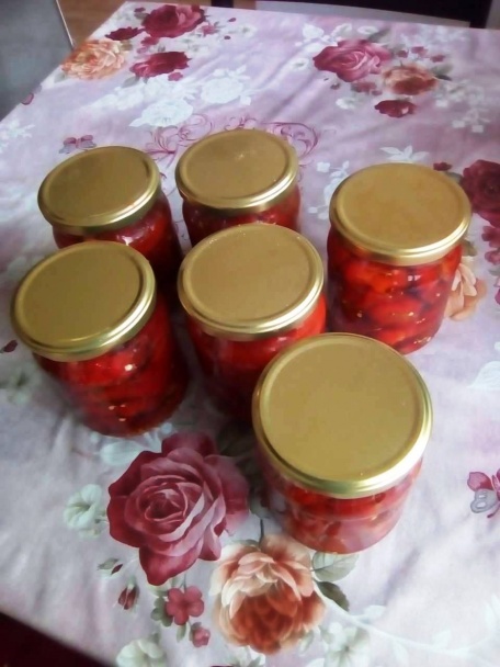 Zaváraná pečená paprika (fotorecept) - obrázok 4