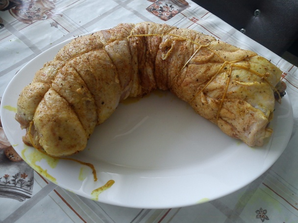 Pečený rolovaný bôčik - obrázok 3