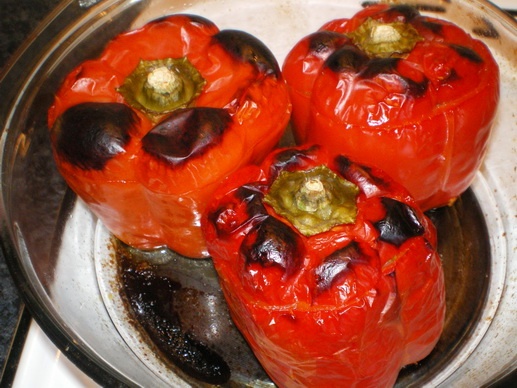 Červené papriky plnené tarhoňou (fotorecept) - obrázok 9