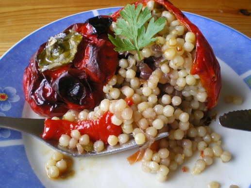 Červené papriky plnené tarhoňou (fotorecept) - obrázok 10