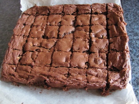 Čokoládovo-orieškové brownies  (fotorecept) - obrázok 10