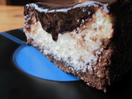 Cheesecake s kúskami brownies (fotorecept)  - obrázok 12