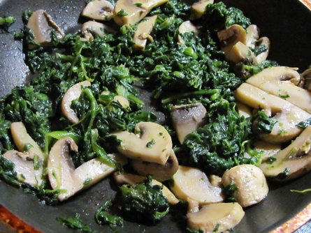 Hubovo-syrovo-špenátové quesadillas (fotorecept) - obrázok 1