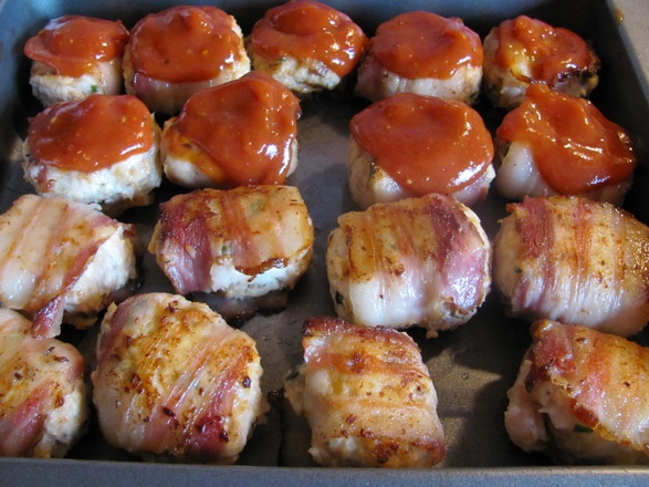 Kuracie rissoles so slaninkou a bylinkami (fotorecept) - obrázok 6