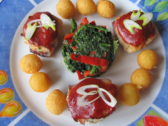 Kuracie rissoles so slaninkou a bylinkami (fotorecept) - obrázok 9