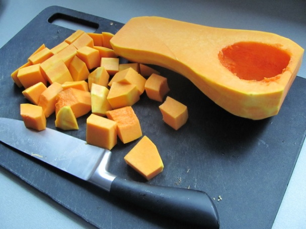 Krémová polievka z pečenej tekvice - obrázok 1