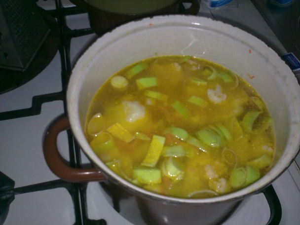 Karfiolová krémová polievka (fotorecept) - obrázok 1