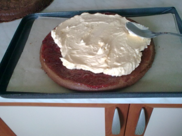 Čokoládovo-vanilková torta (fotorecept) - obrázok 7