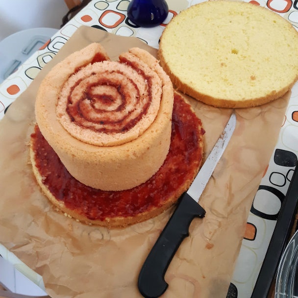 Točená punčová torta (fotorecept) - obrázok 5