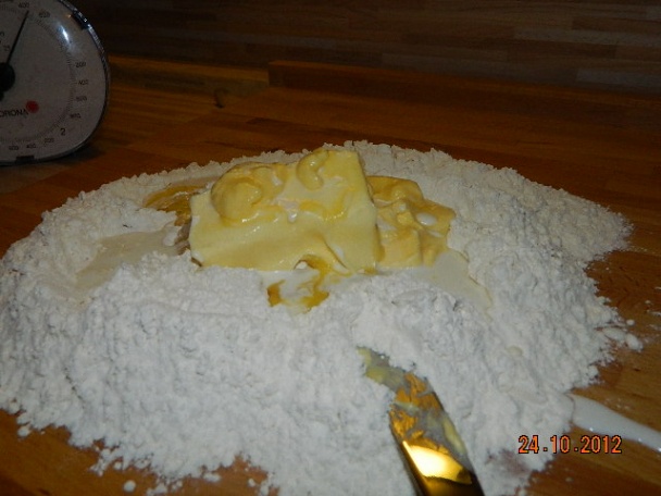 Krehký jablkový koláčik (fotorecept) - obrázok 1