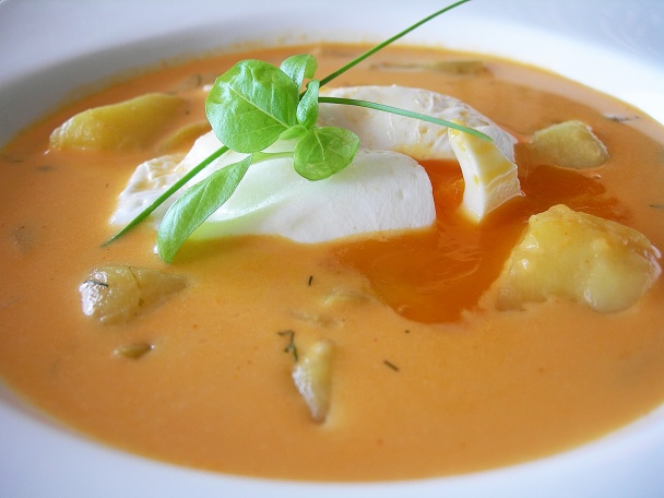 Lúskový krém so strateným vajcom - obrázok 1