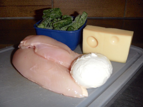 Kuracie prsia so špenátom - obrázok 1