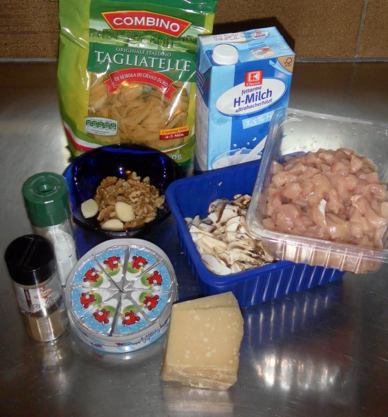 Orechovo-šampiňónová omáčka - obrázok 1