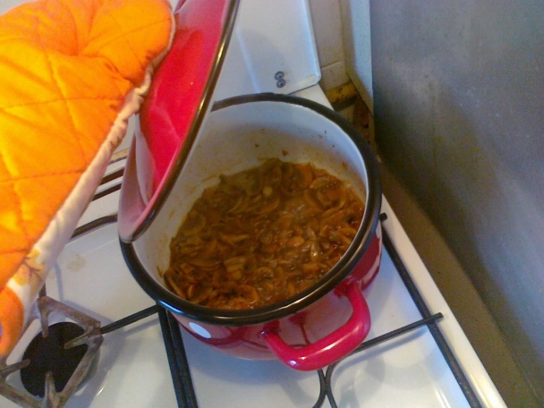 Šampiňónový paprikáš pre Maťku - obrázok 5