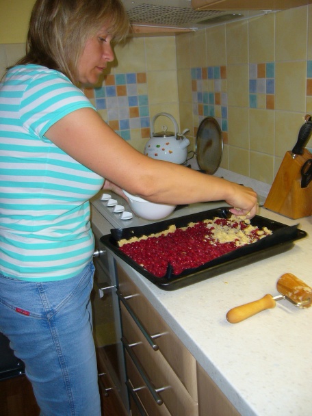 Ríbezľový koláč s orechovou mrveničkou (fotorecept) - obrázok 2