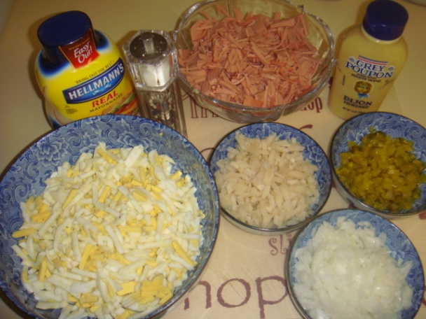 Studený pochúťkový šalát (fotorecept) - obrázok 1