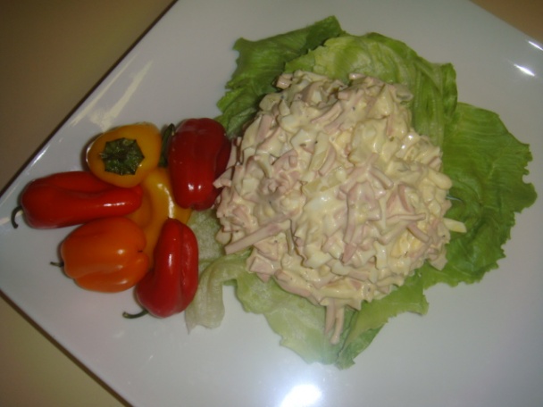 Studený pochúťkový šalát (fotorecept) - obrázok 6