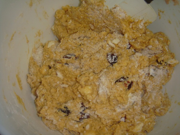 Scones s tekvicou a brusnicami(fotorecept) - obrázok 3