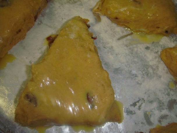 Scones s tekvicou a brusnicami(fotorecept) - obrázok 5