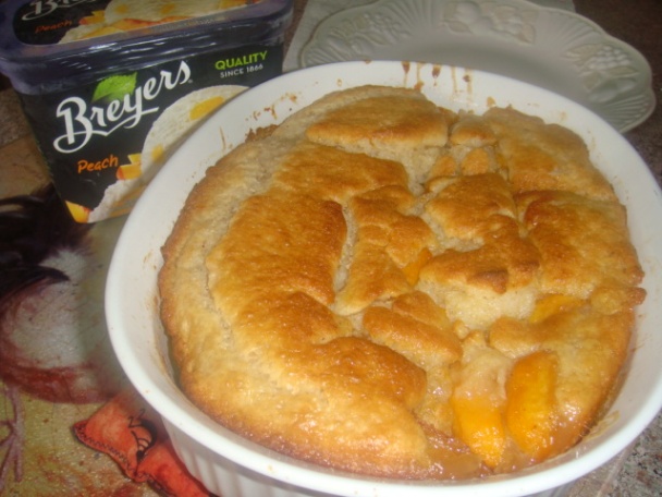 Broskyňový koláč - Peach Cobbler (fotorecept) - obrázok 12