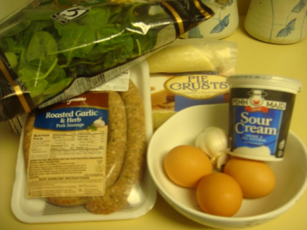 Špenátový koláč (fotorecept) - obrázok 1