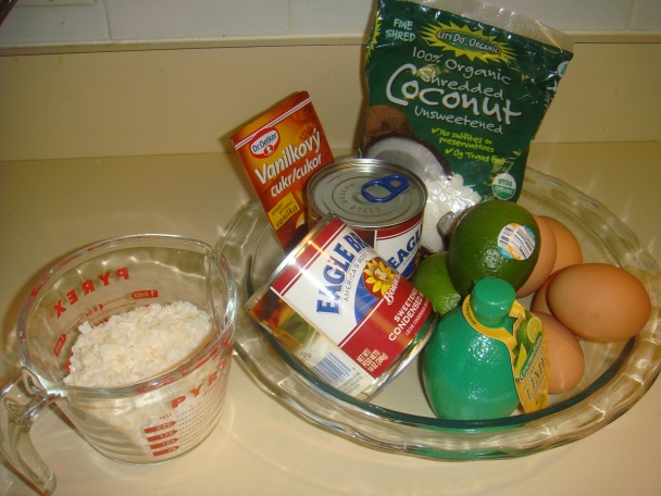 Limetkový paj (Key lime pie with coconut crust) (fotorecept) - obrázok 1