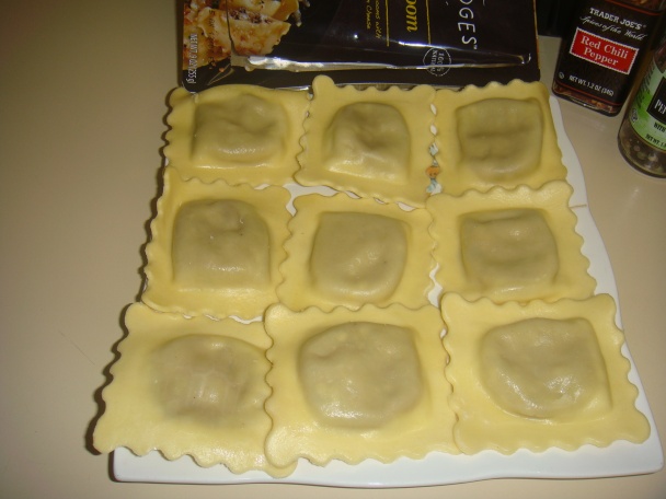 Ravioli, portobello a špenát v Alfredo omáčke (fotorecept) - obrázok 2