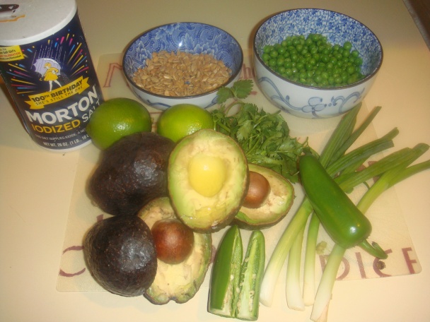 Guacamole dip so zeleným hráškom (fotorecept) - obrázok 1