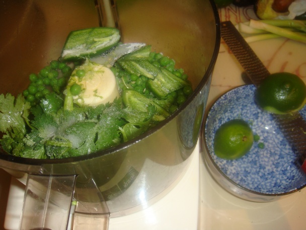 Guacamole dip so zeleným hráškom (fotorecept) - obrázok 2