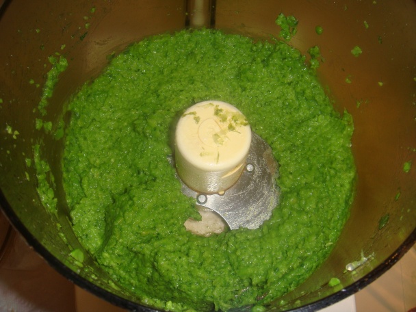 Guacamole dip so zeleným hráškom (fotorecept) - obrázok 3