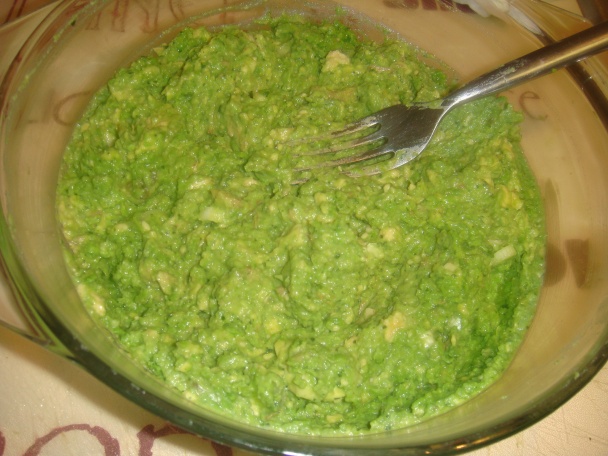Guacamole dip so zeleným hráškom (fotorecept) - obrázok 6