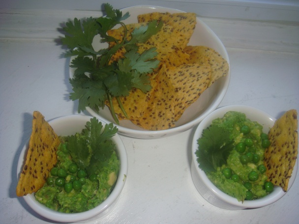 Guacamole dip so zeleným hráškom (fotorecept) - obrázok 9