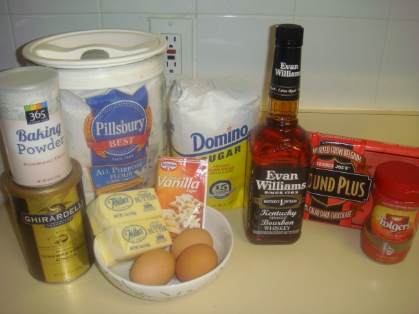 Opitá bábovka (Whiskey-soaked Chocolate Bundt cake) (fotorecept) - obrázok 1