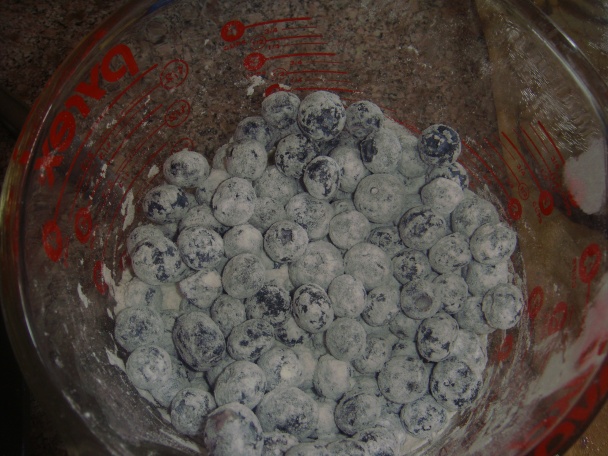 Čucoriedkové muffiny - Simple blueberry muffins (fotorecept) - obrázok 3