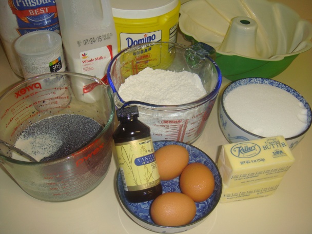 Maková bábovka - Poppy seed cake (fotorecept) - obrázok 2